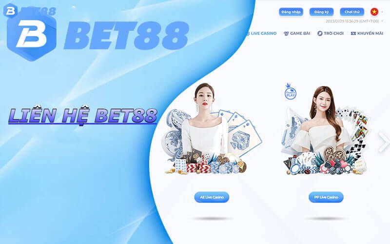 BET88 có nhiều kênh chăm sóc khách hàng